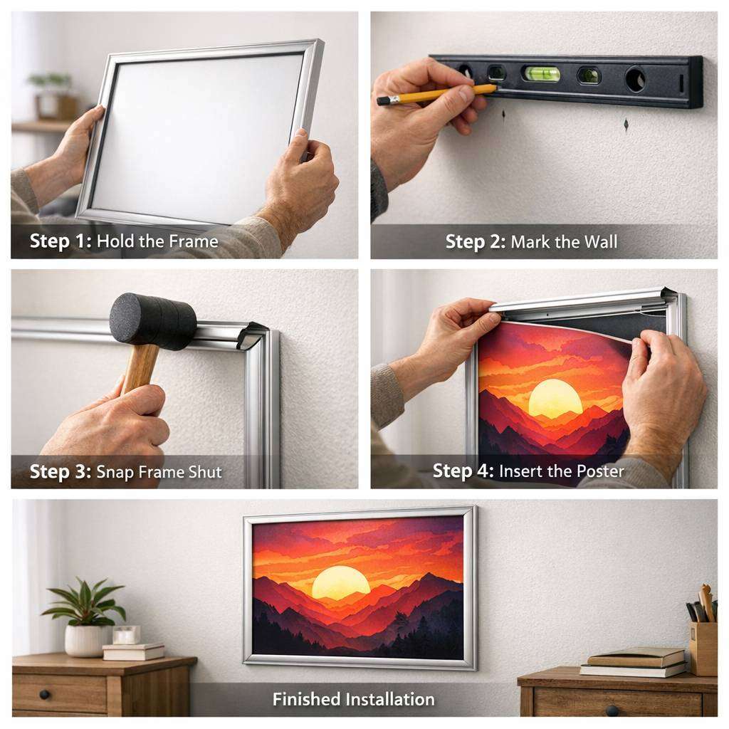 How to Install Snap Frames: A Step-by-Step DIY Tutorial for Quick ...